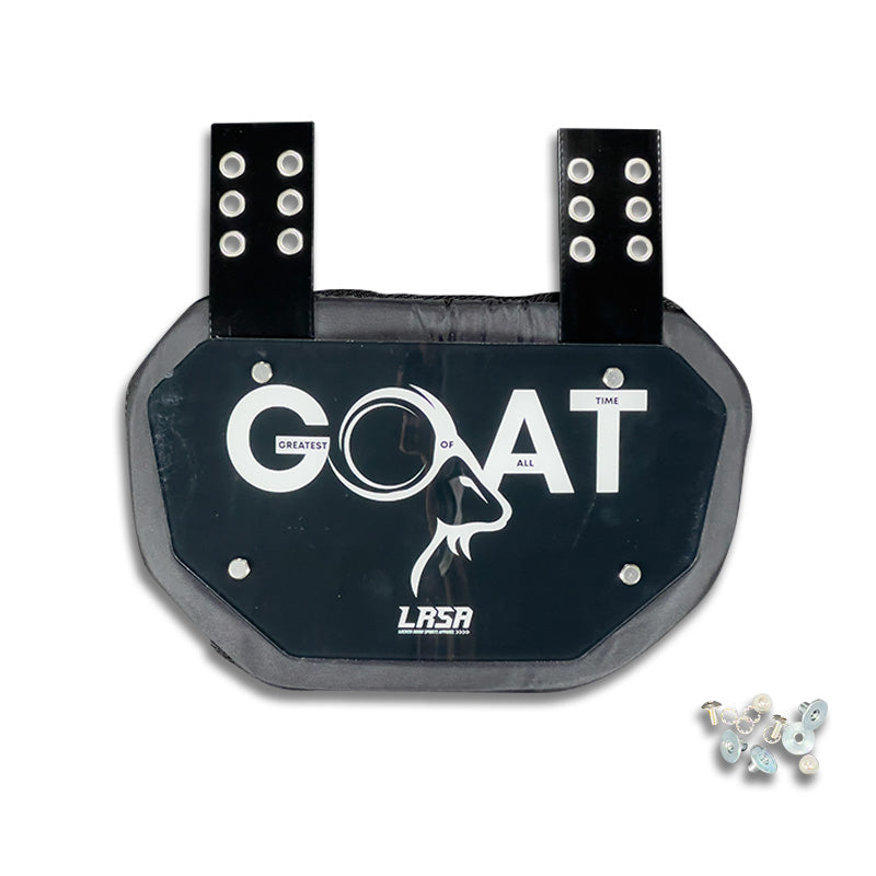 "G.O.A.T." Electroplated Back Plate