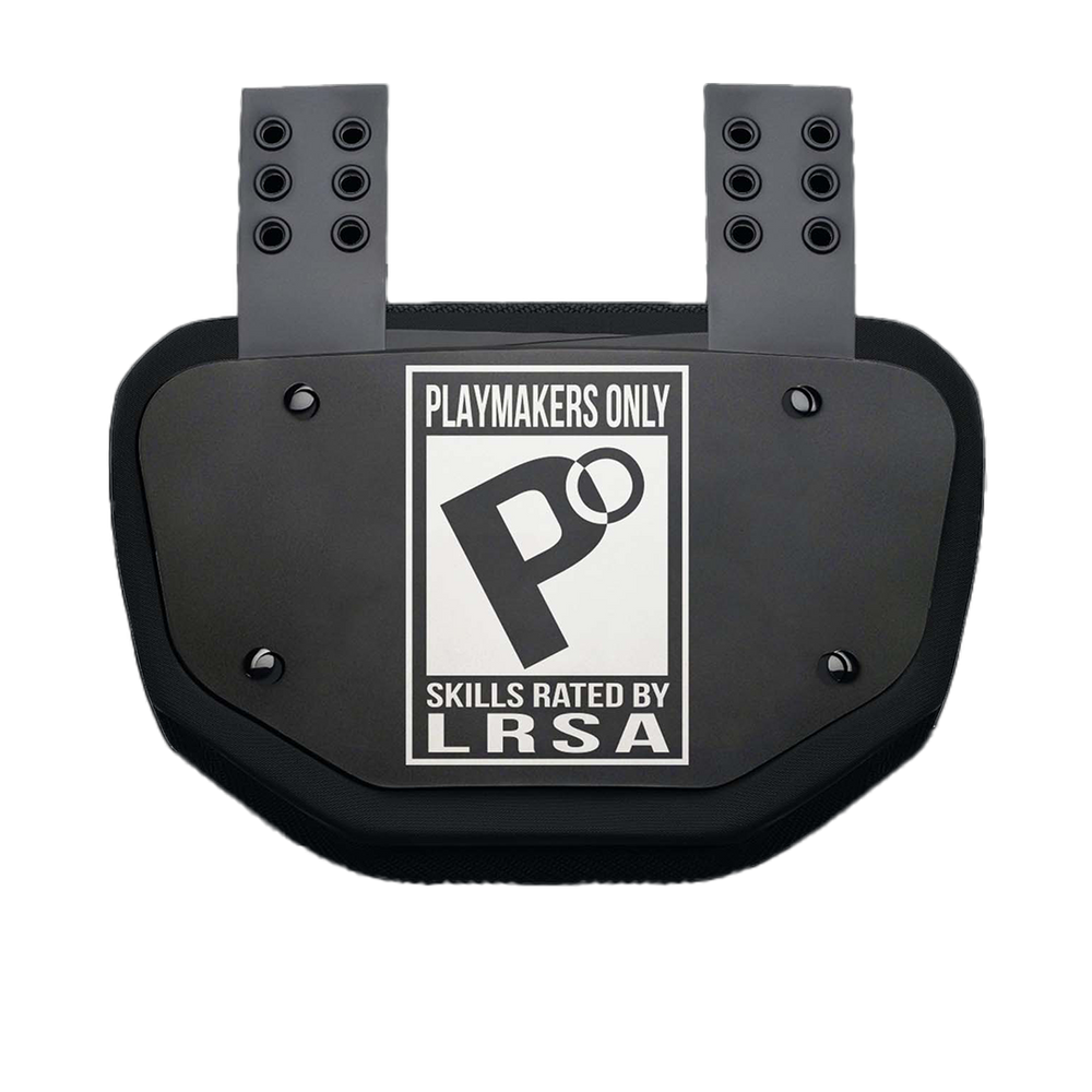 "PLAYMAKER" Electroplated Back Plate